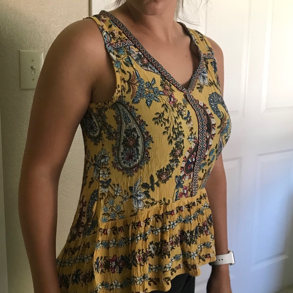 Boho blouse/tank - Picture 3 of 6
